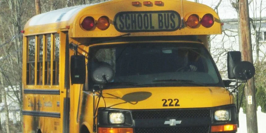 I Noticed a Little Boy Crying in a School Bus, and I Jumped in to Help after Seeing His Hands
