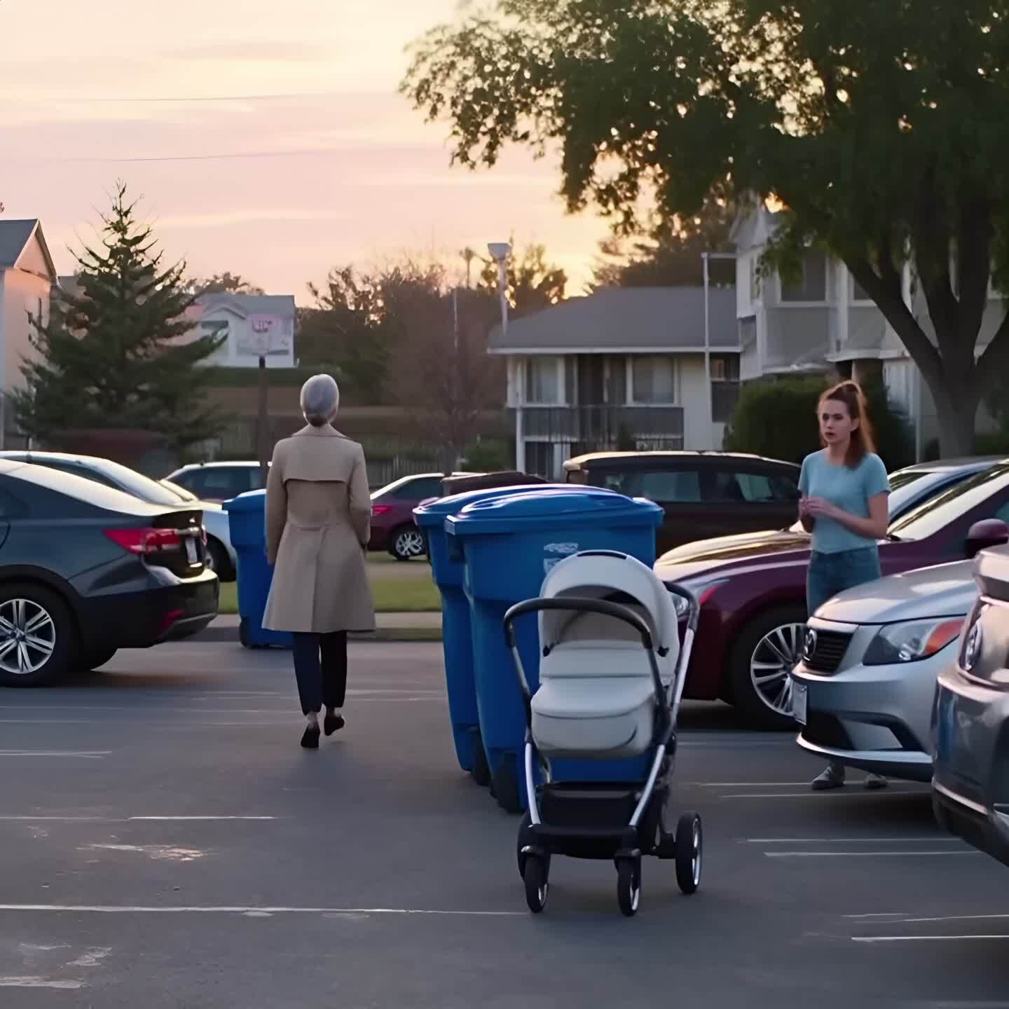 She left a spotless stroller by the dumpster—then a single letter changed everything