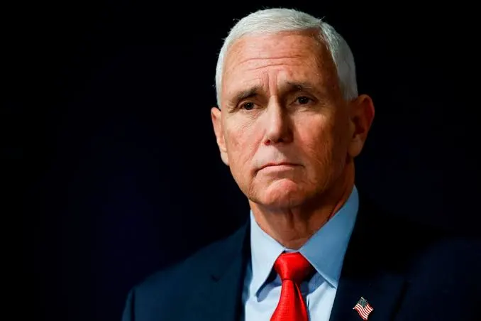 Mike Pence with tears in their eyes make the sad announcement..