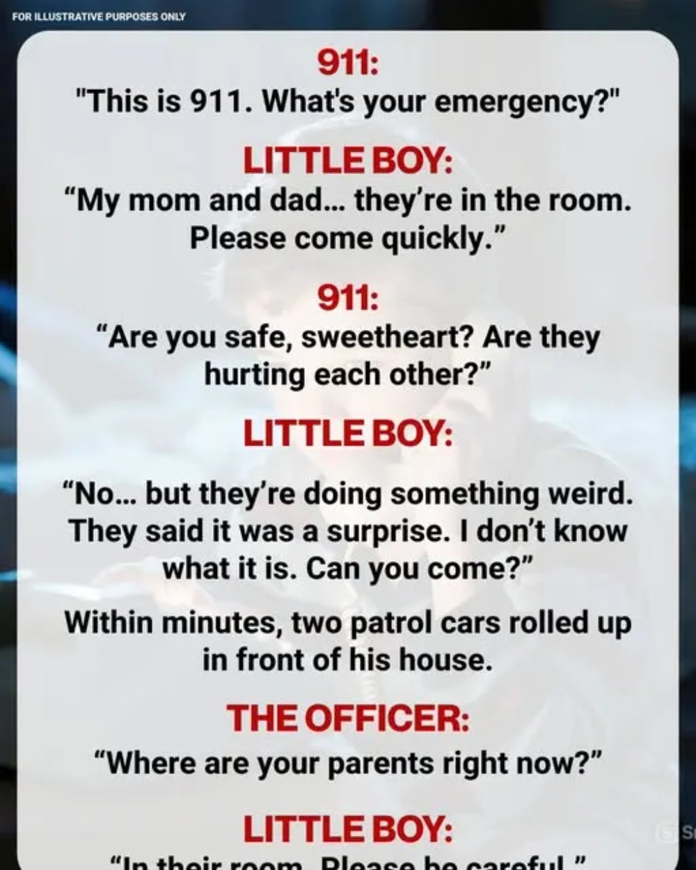 A 6-Year-Old Dialed 911 About His Parents, What Police Found Upstairs Left Everyone!