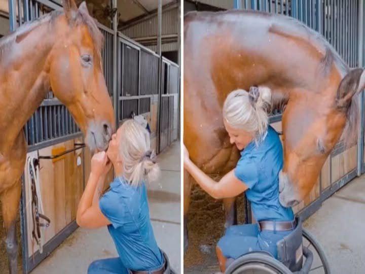 Young woman was hospitalized after being penetrated…See more