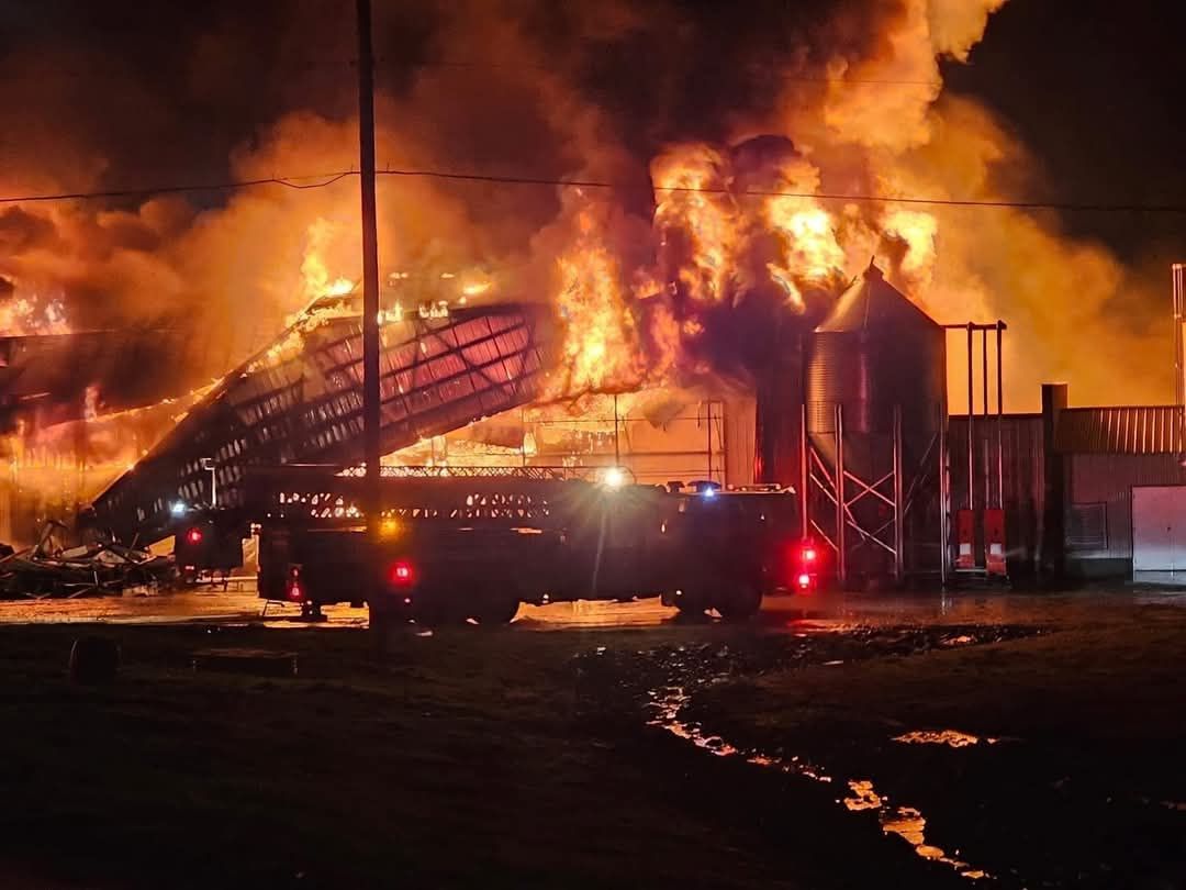 A few hours ago a big fire broke out in M… See more