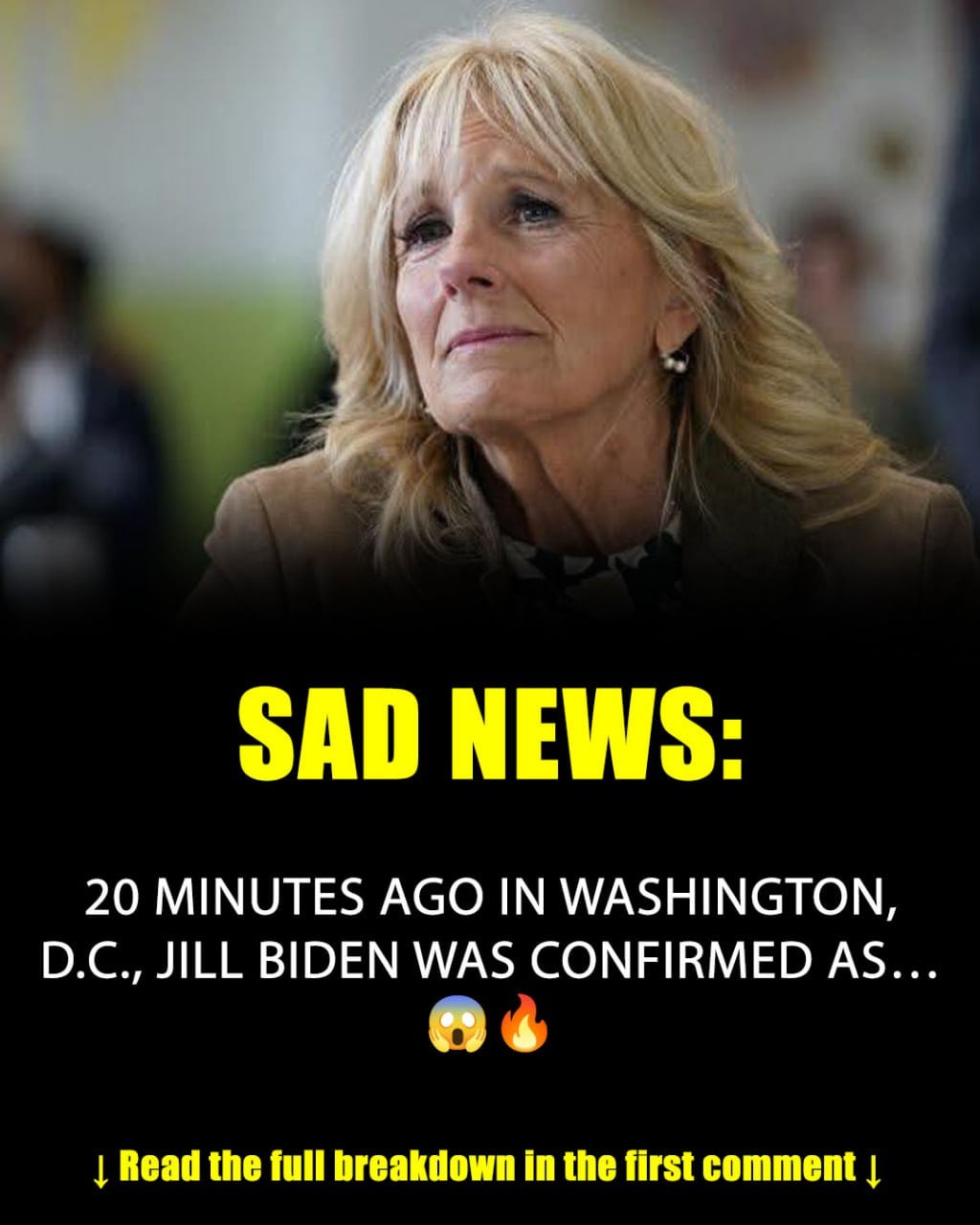 20 Minutes ago in Washington, D.C.,Jill Biden was confirmed as…See more