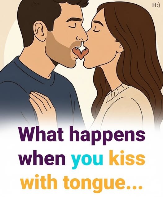 When A Woman Kisses You with Her Tongue, It Means That You Are …. Read More in 1st Comment