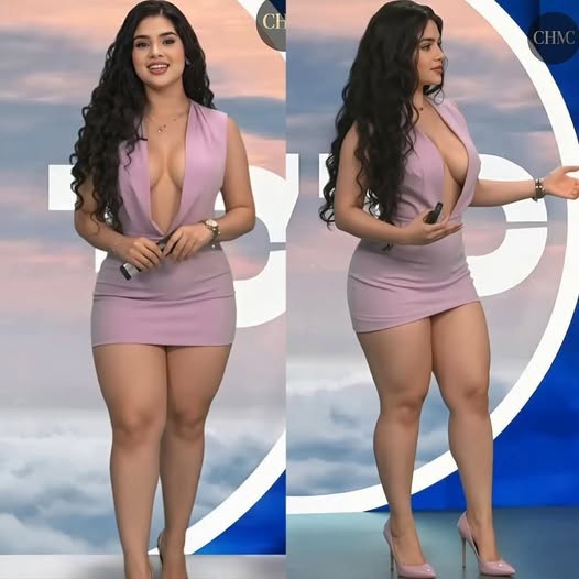 Presenter forgot she was live and showed…See more
