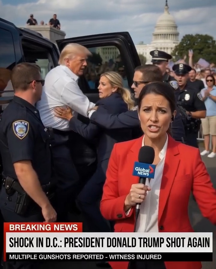Shock in D.C.: President Donald Trump Shot AGAIN…See More