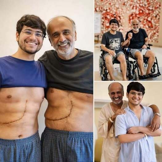 Son who donated part of his liver to his father unfortunately ends up fa… See more.