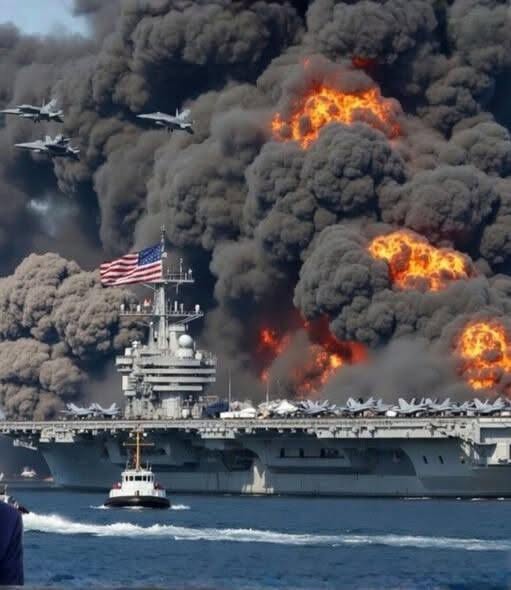 13 minutes ago: Russian Su-57 pilot destroys US aircraft carrier carrying 700 tanks… See more 👇