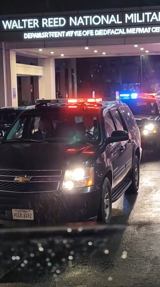 BREAKING: There are some reports Trump has been taken to Walter Reed Hospital…see more