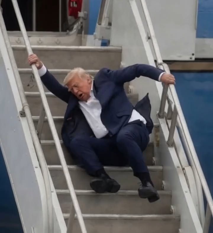 Trump FALLS AGAIN! — White House Doctor Breaks S ….See more