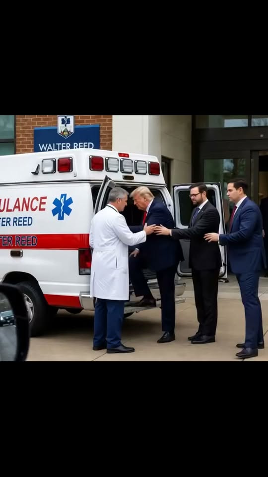 30 minutes ago, Trump arrived at the hospital…See more