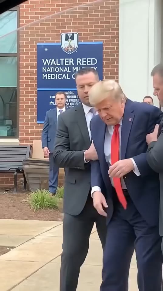 BREAKING: There are some reports Trump has been taken to Walter Reed Hospital…see more