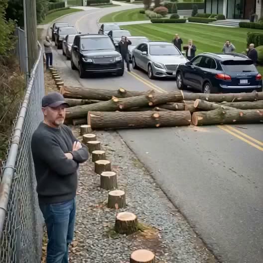 They cut down my 40-year-old trees without my permission