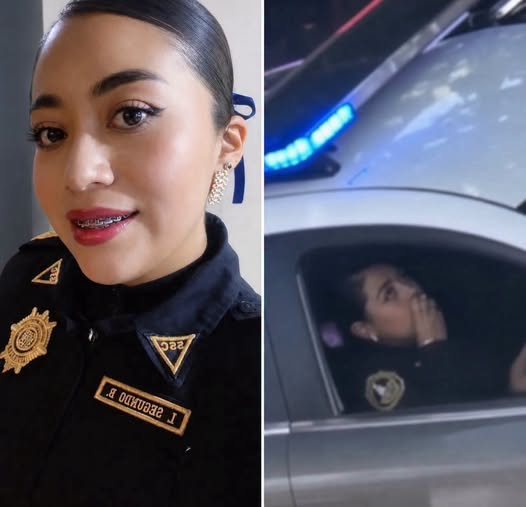 This police woman was filmed after her shif…see more…