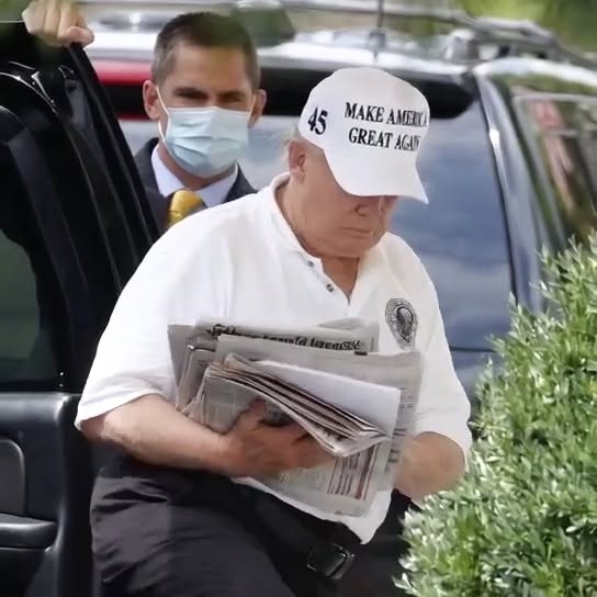 BREAKING NEWS: Trump spotted with a…see more
