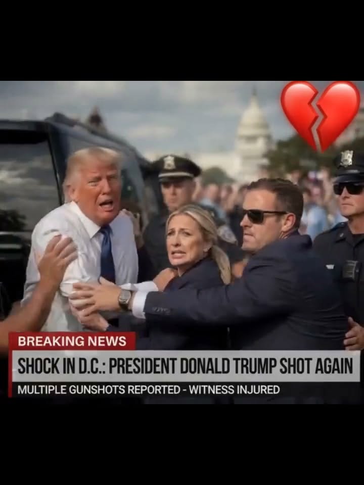 Chaos as the President of the United States was… See more