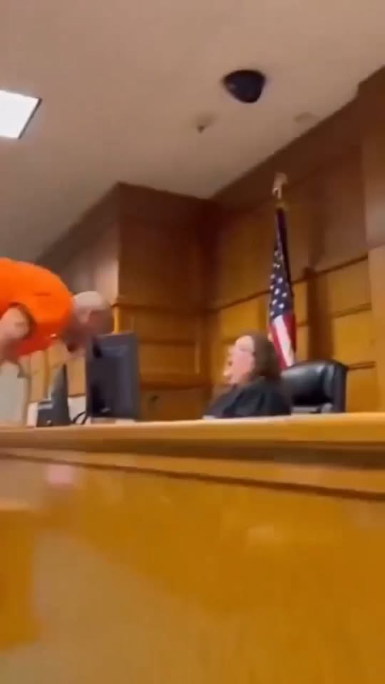Man Attacks Judge After She Sentences Him to 456… see more