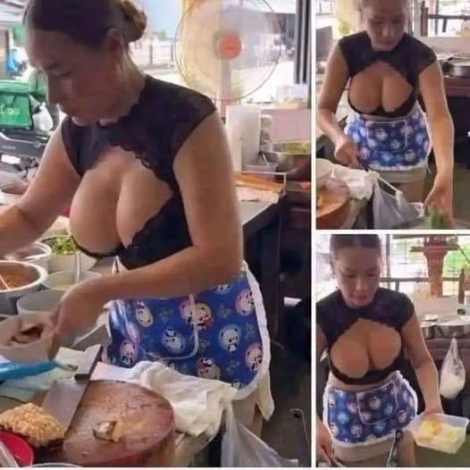 Female vendor goes viral because of her provocative way of dressing as a… See moree