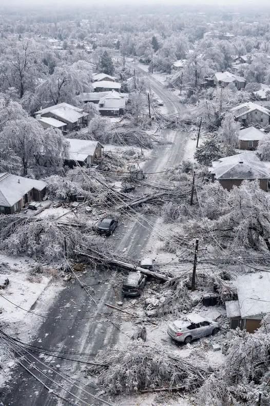BREAKING: FREEZING RAIN SLAMS …See more..