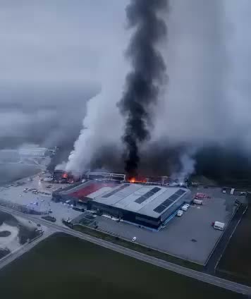 😱 A few hours ago a big fire broke out in M… See more