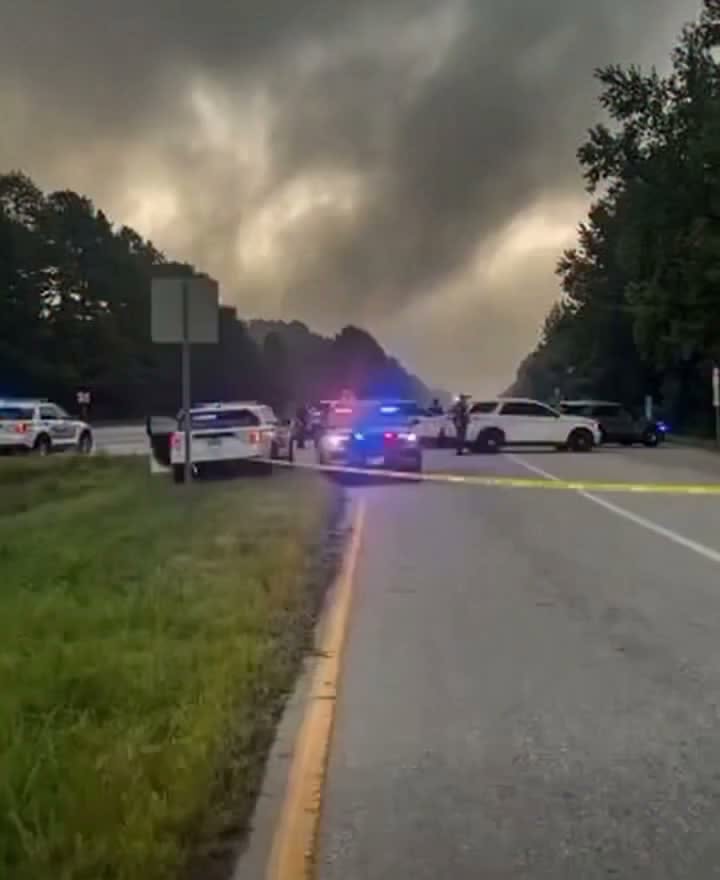 Police are urging  everyone to stay away from this area…See more