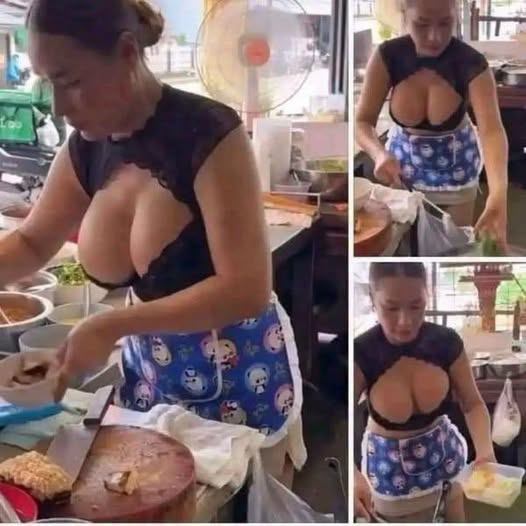 Female vendor goes viral because of her provocative way of dressing as a… See moree