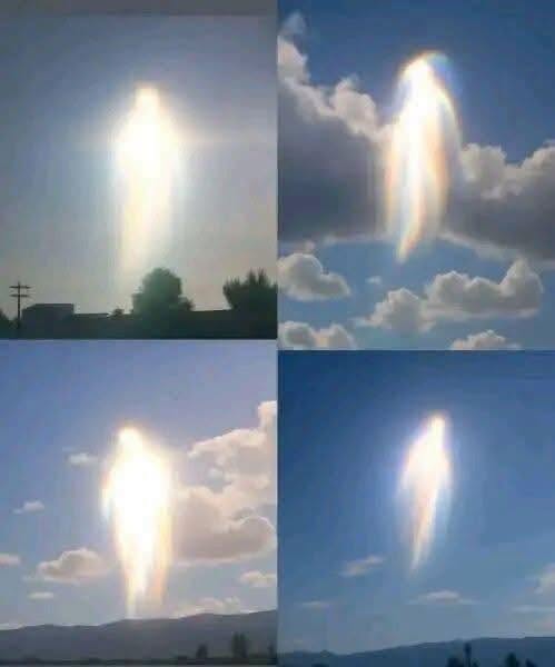 Meanwhile, above the Greek island of Ikaria, a dazzling bright-light apparition has emerged…see more below