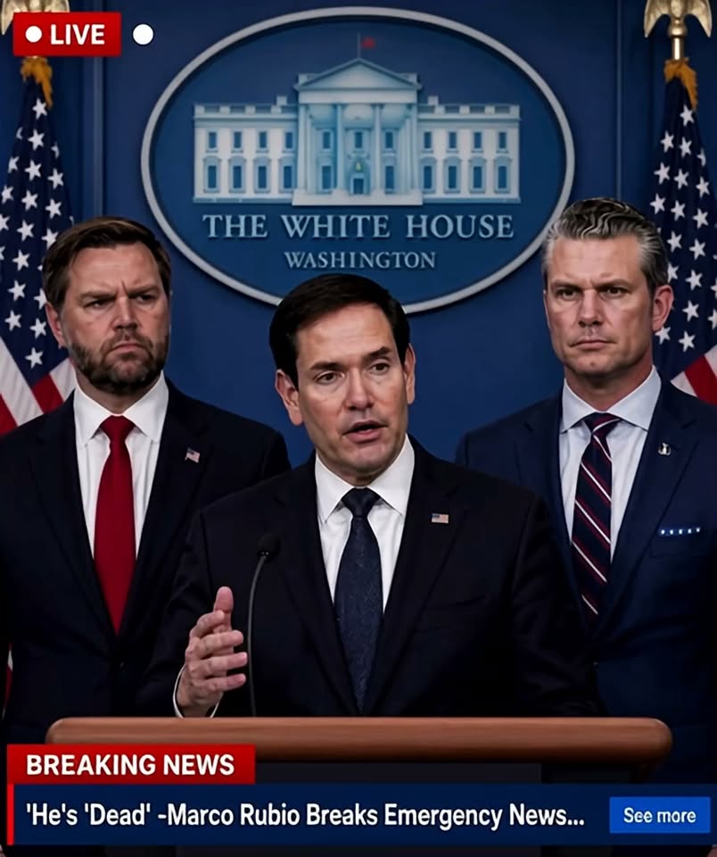 He’s ‘Dead’ -Marco Rubio Breaks Emergency News… See more