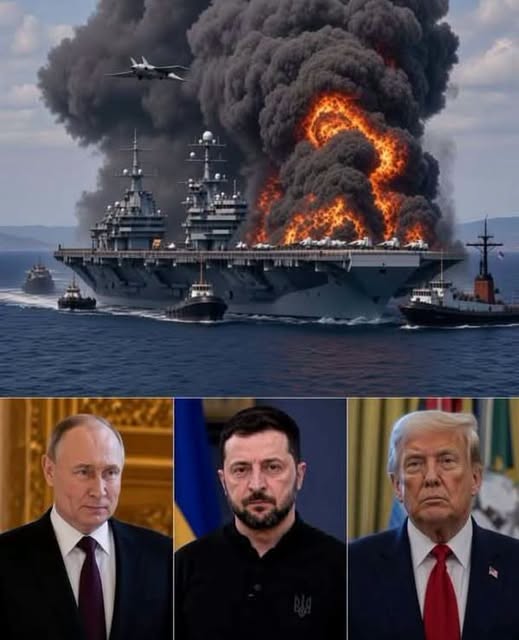 BREAKING: 30 minutes ago: Russian Su-57 pilot destroys US aircraft carrier carrying 700… See more